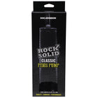 Rock Solid Classic Penis Pump Black/Clear