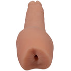 Signature Cocks Transgirls Natalie Mars Dual-Density 4.5 in. Cock with Penetrable Ass Beige