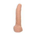 Signature Cocks Quinton James 8 in. Dual-Density Dildo with Vac-U-Lock Suction Cup Beige