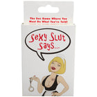 Sexy Slut SaysÂ Card Game
