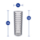 RIZE! Ribz Glow in the Dark Self-Lubricating Stroker Clear