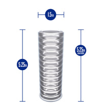 RIZE! Ribz Glow in the Dark Self-Lubricating Stroker Clear