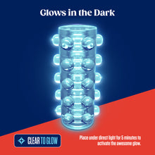 RIZE! Swich Glow in the Dark Self-Lubricating StrokerÂ Clear