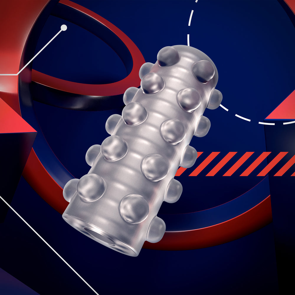 RIZE! Swich Glow in the Dark Self-Lubricating StrokerÂ Clear