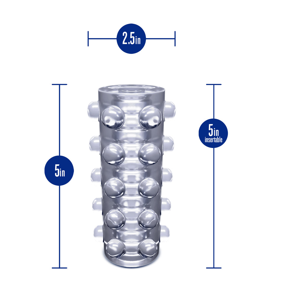 RIZE! Swich Glow in the Dark Self-Lubricating StrokerÂ Clear