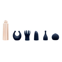 Pillow Talk Secrets Desires 6-Piece Silicone Mini Massager Set Navy