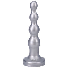 Tantus Ripple Large 8 in. Anal Beads Dildo Medium-Firm Silver