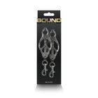 Bound Nipple Clamps C3 Gunmetal