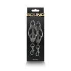 Bound Nipple Clamps C3 Gunmetal