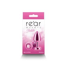 Rear Assets Petite Metal Anal Plug Pink