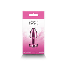 Rear Assets Petite Metal Anal Plug Pink