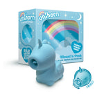 Unihorn Mount''n Peak Pointed Flicking Tongue Vibrator Blue