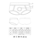 Ouch! Vibrating Strap-on Brief Black XS/S