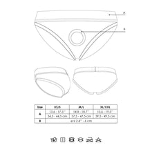 Ouch! Vibrating Strap-on High-cut Brief Black XS/S