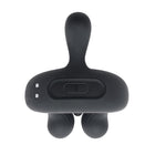 Playboy Triple Play Vibrating Cockring with Stimulator Black
