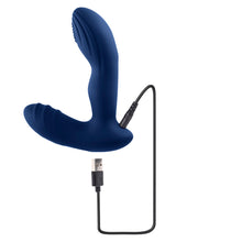 Playboy Pleasure Pleaser Warming Vibrating Prostate Massager Deep Ocean