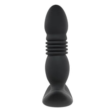 Playboy Trust The Thrust Thrusting Vibrating Anal Plug Black