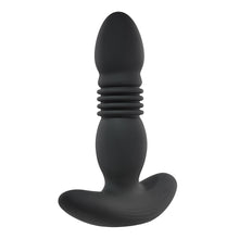 Playboy Trust The Thrust Thrusting Vibrating Anal Plug Black