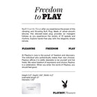 Playboy Trust The Thrust Thrusting Vibrating Anal Plug Black