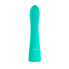 Evolved Come With Me Rechargeable ''Come Hither'' Silicone Vibrator Green
