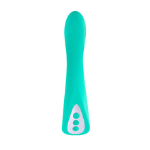 Evolved Come With Me Rechargeable ''Come Hither'' Silicone Vibrator Green