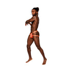 Male Power Rude Awakening Ring Jock Neon Orange S/M