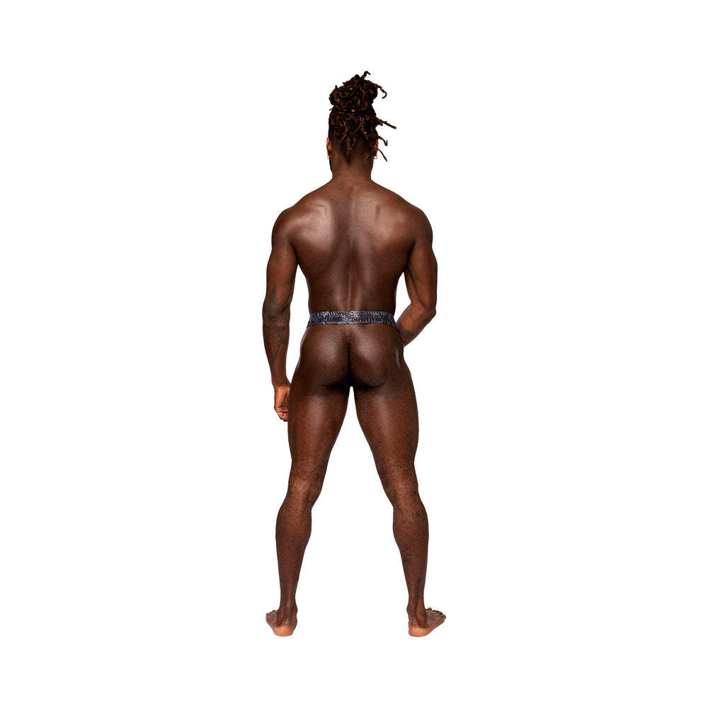 Male Power S''naked Power Sock Black/Blue S/M