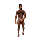 Male Power S''naked Power Sock Silver/Black L/XL