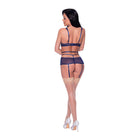 Magic Silk Berrylicious Cutout Dress & G-String Set Blueberry S/M