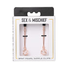 Sportsheets Sex & Mischief Brat Pearl Nipple Jewelry