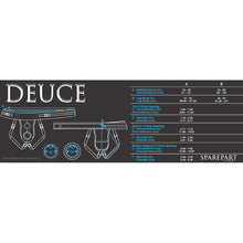 SpareParts Deuce Double Strap Harness Black Size B Regular