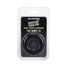 Rock Solid The Donut 3X Cock Ring Black