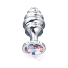 Nixie Ribbed Metal Butt Plug Honey Dipper Medium