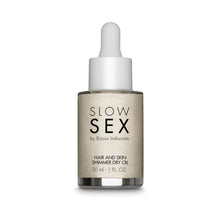 Bijoux Indiscrets Slow Sex Hair & Skin Shimmer Dry Oil 1 oz.