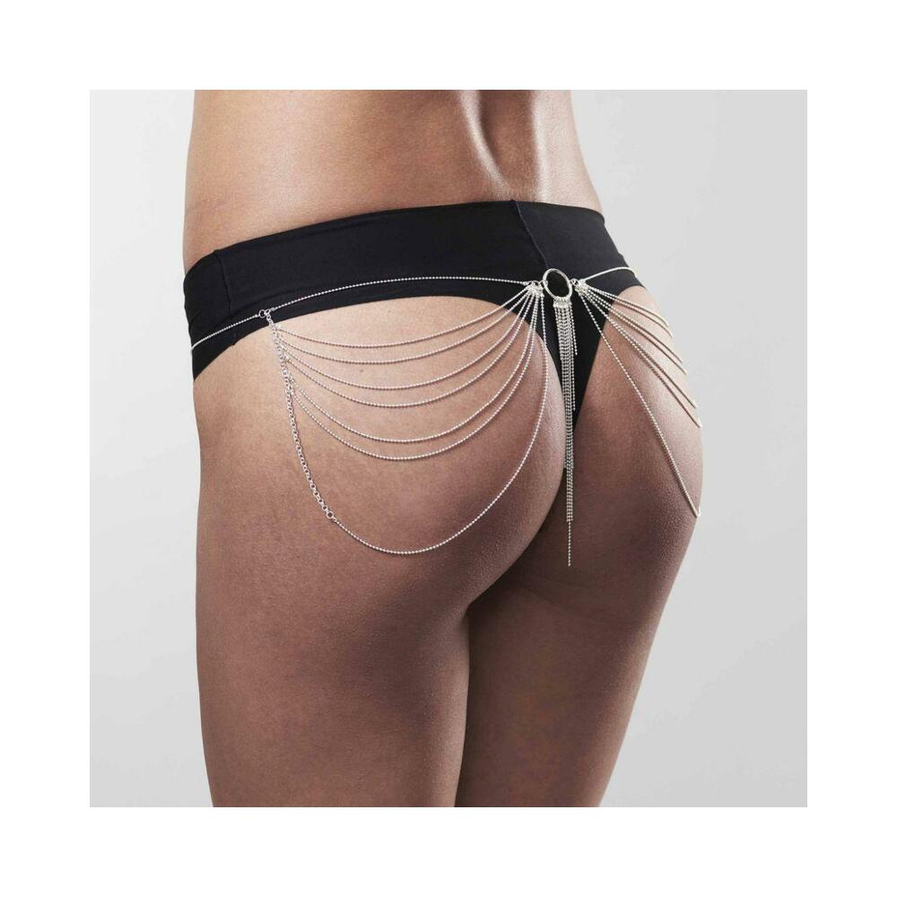 Bijoux Indiscrets Magnifique Chain Waist Jewelry Silver