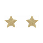 Bijoux Indiscrets Flash Reusable Glitter Pasties Star Gold