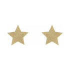Bijoux Indiscrets Flash Reusable Glitter Pasties Star Gold