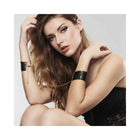 Bijoux Indiscrets Desir Metallique Mesh Handcuffs Black