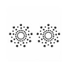Bijoux Indiscrets Mimi Rhinestone Pasties Circles Black