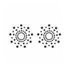 Bijoux Indiscrets Mimi Rhinestone Pasties Circles Black