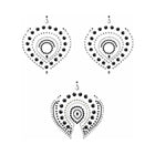 Bijoux Indiscrets Flamboyant Rhinestone Body Decorations Black/Silver