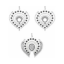 Bijoux Indiscrets Flamboyant Rhinestone Body Decorations Black/Silver