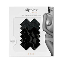 Nippies Basic Black Crosses Pasties Size B
