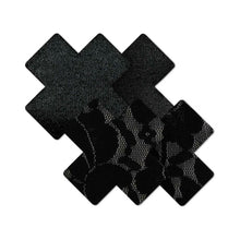 Nippies Basic Black Crosses Pasties Size B