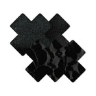 Nippies Basic Black Crosses Pasties Size C