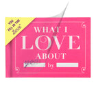 What I Love About You by Me Activity Book