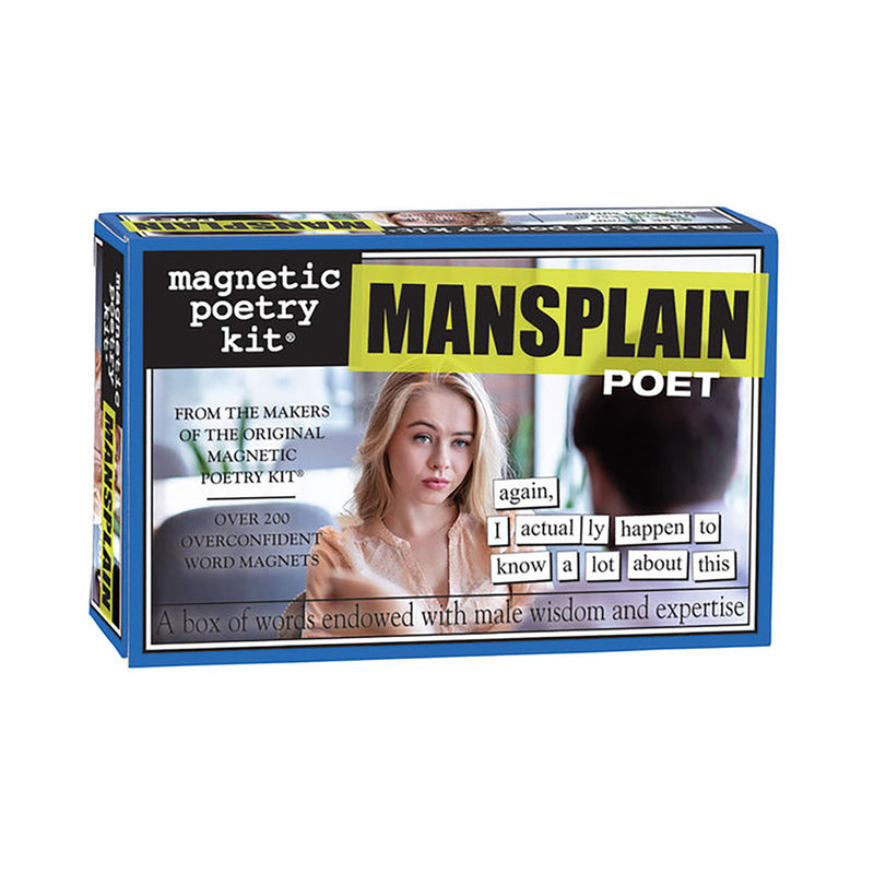 Magnetic Poetry Kit: Mansplain Poet