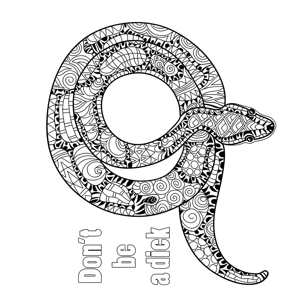 The Swear Word Coloring Book