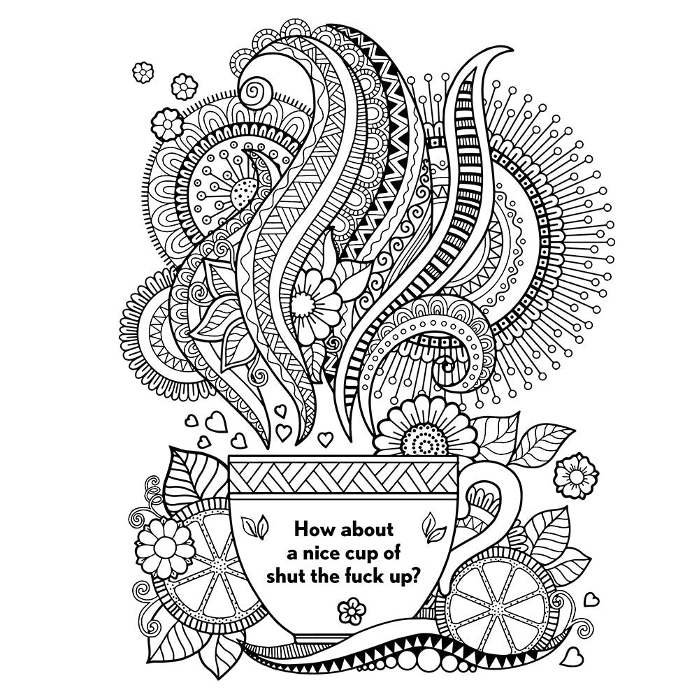 The Swear Word Coloring Book