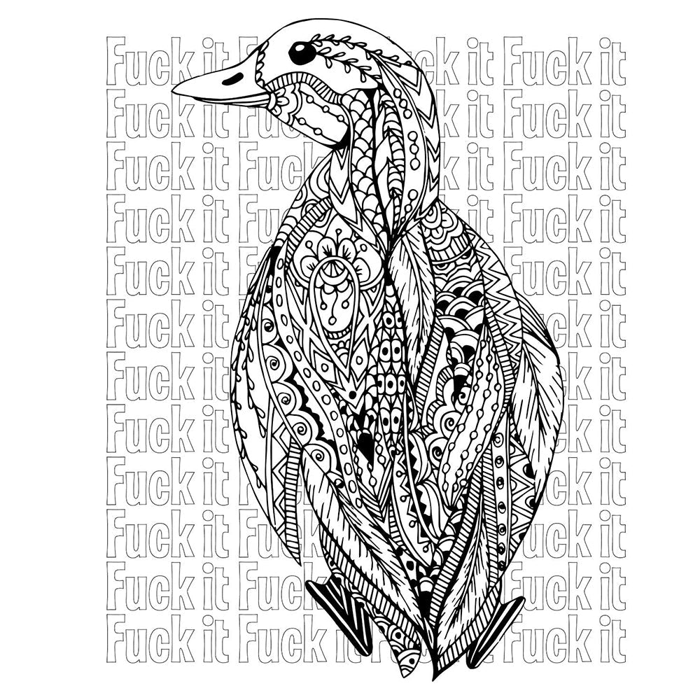 The Swear Word Coloring Book